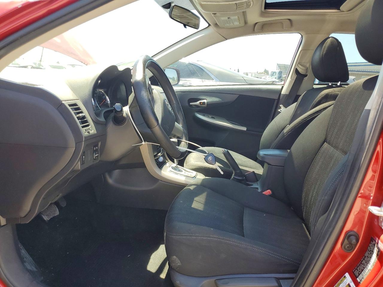 2012 Toyota Corolla S Red vin: 2T1BU4EE0CC885741