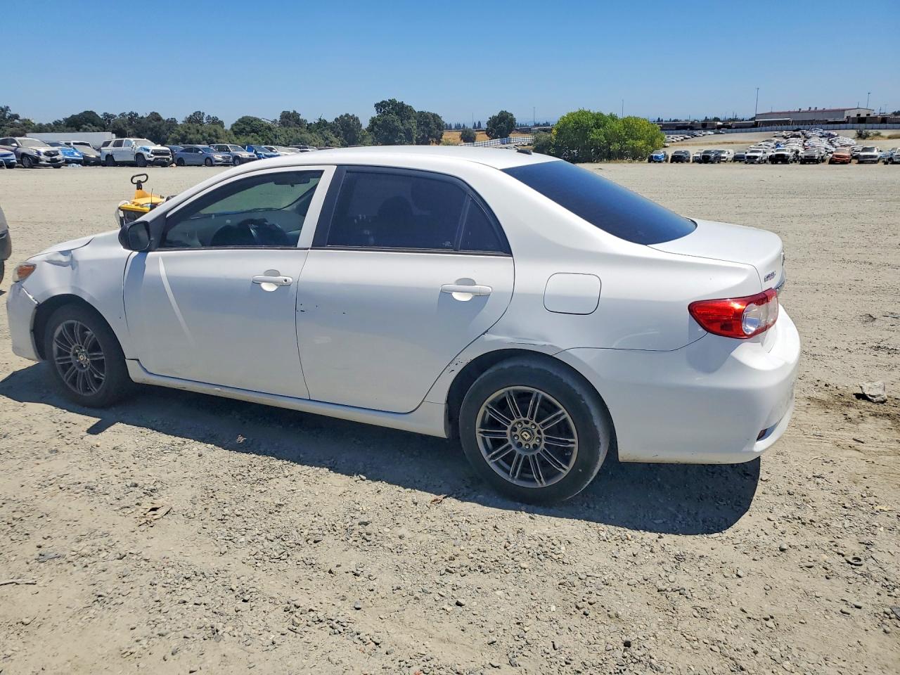 2012 Toyota Corolla Le White vin: 2T1BU4EE0CC888428