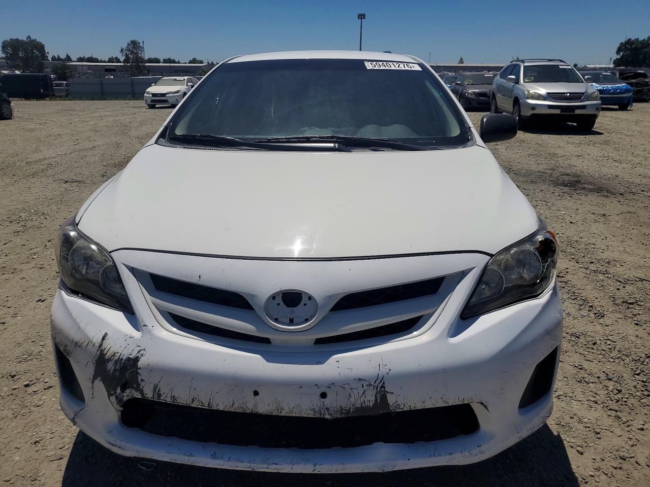 2012 Toyota Corolla Le White vin: 2T1BU4EE0CC888428