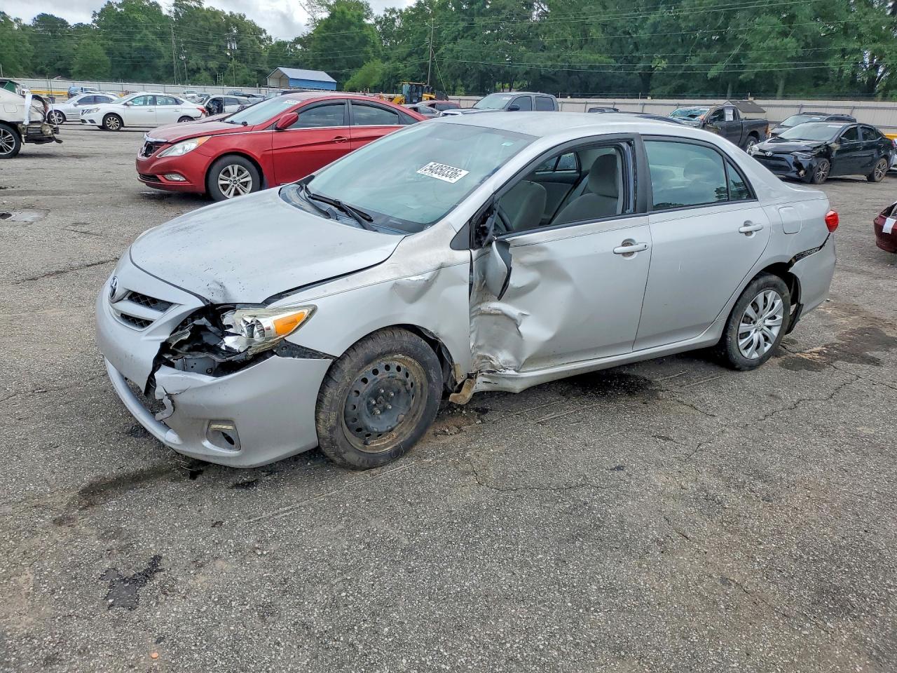 2012 Toyota Corolla Le Silver vin: 2T1BU4EE0CC889210