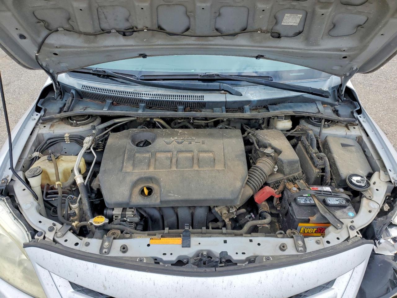 2012 Toyota Corolla Le Silver vin: 2T1BU4EE0CC889210