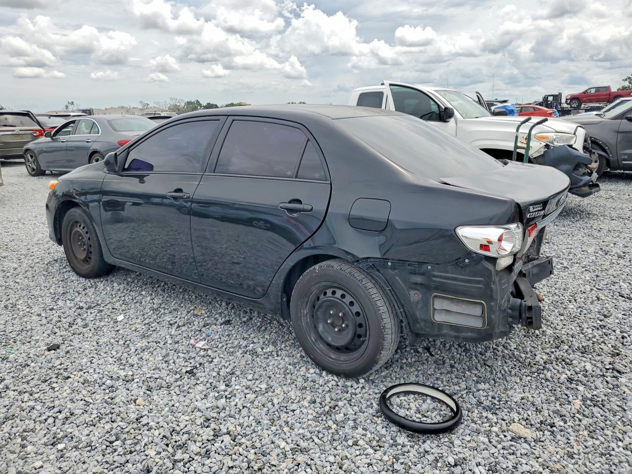 2012 Toyota Corolla Le Black vin: 2T1BU4EE0CC907575
