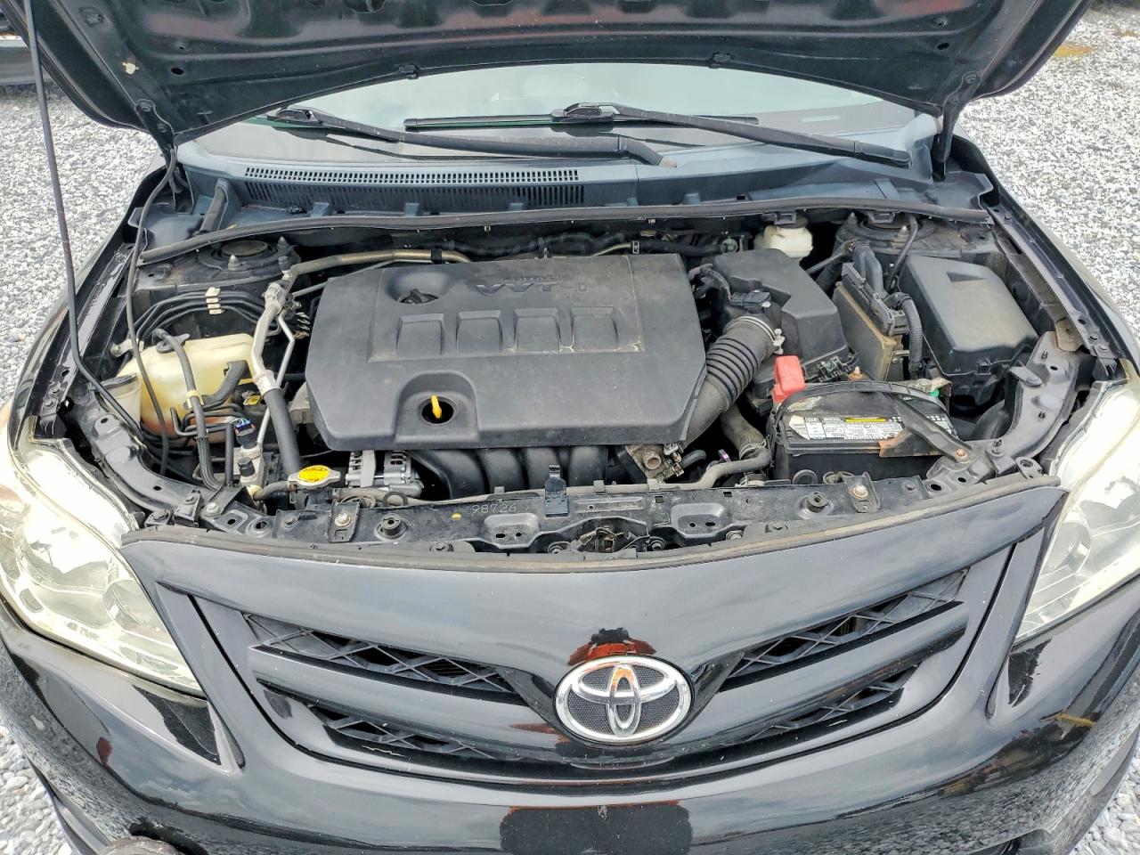 2012 Toyota Corolla Le Black vin: 2T1BU4EE0CC907575