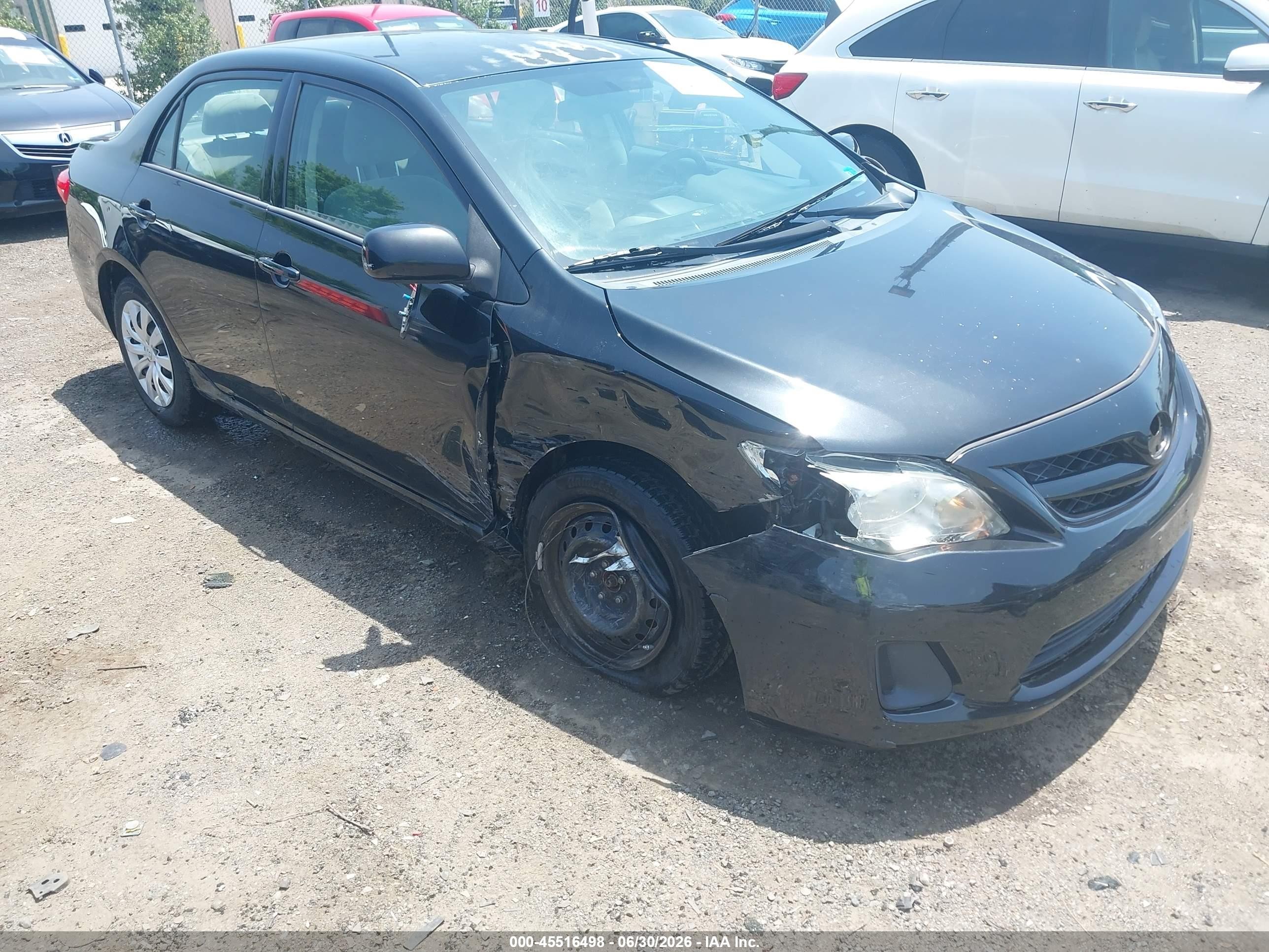 2012 Toyota Corolla Le Black vin: 2T1BU4EE0CC908905