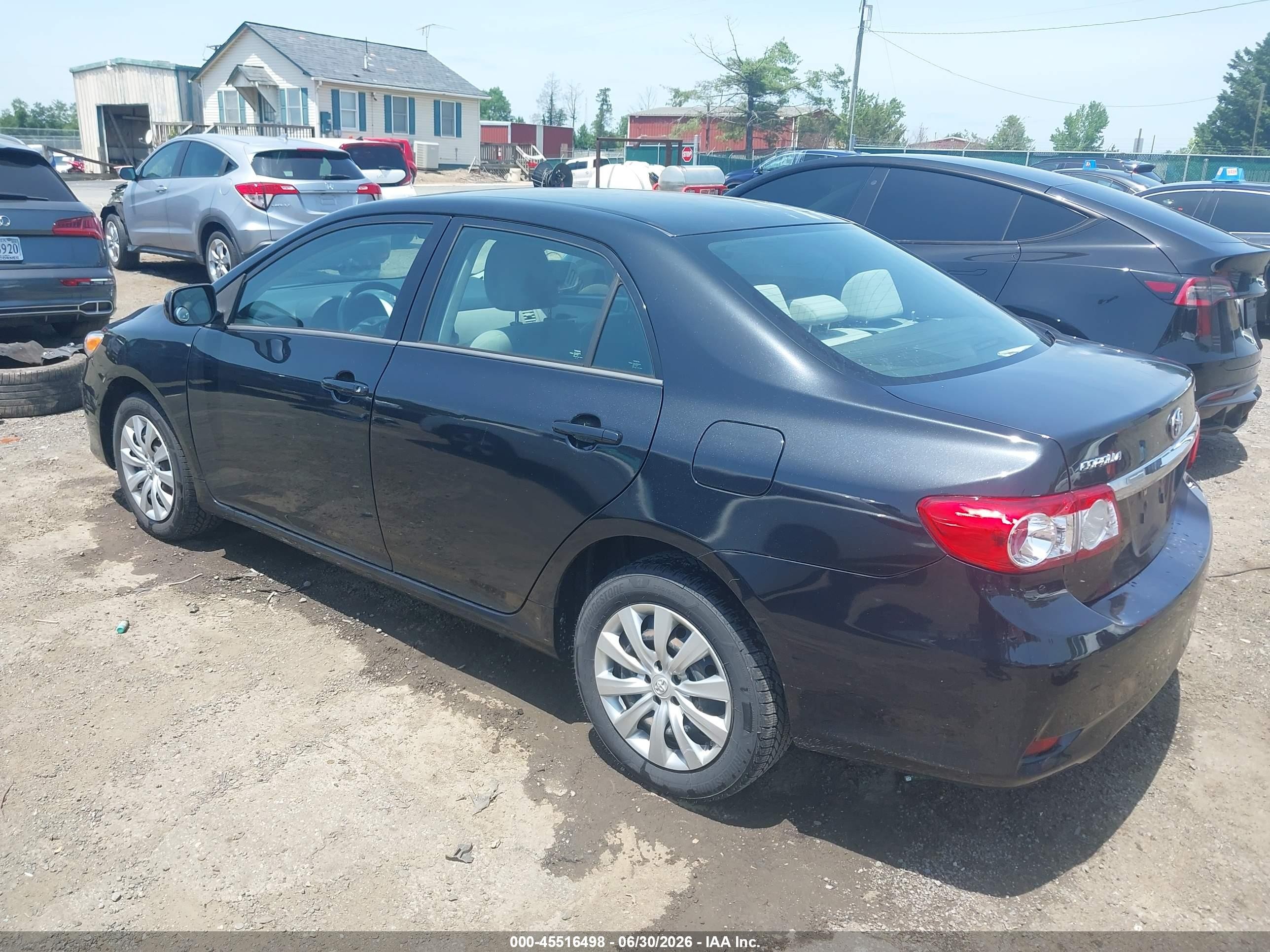 2012 Toyota Corolla Le Black vin: 2T1BU4EE0CC908905