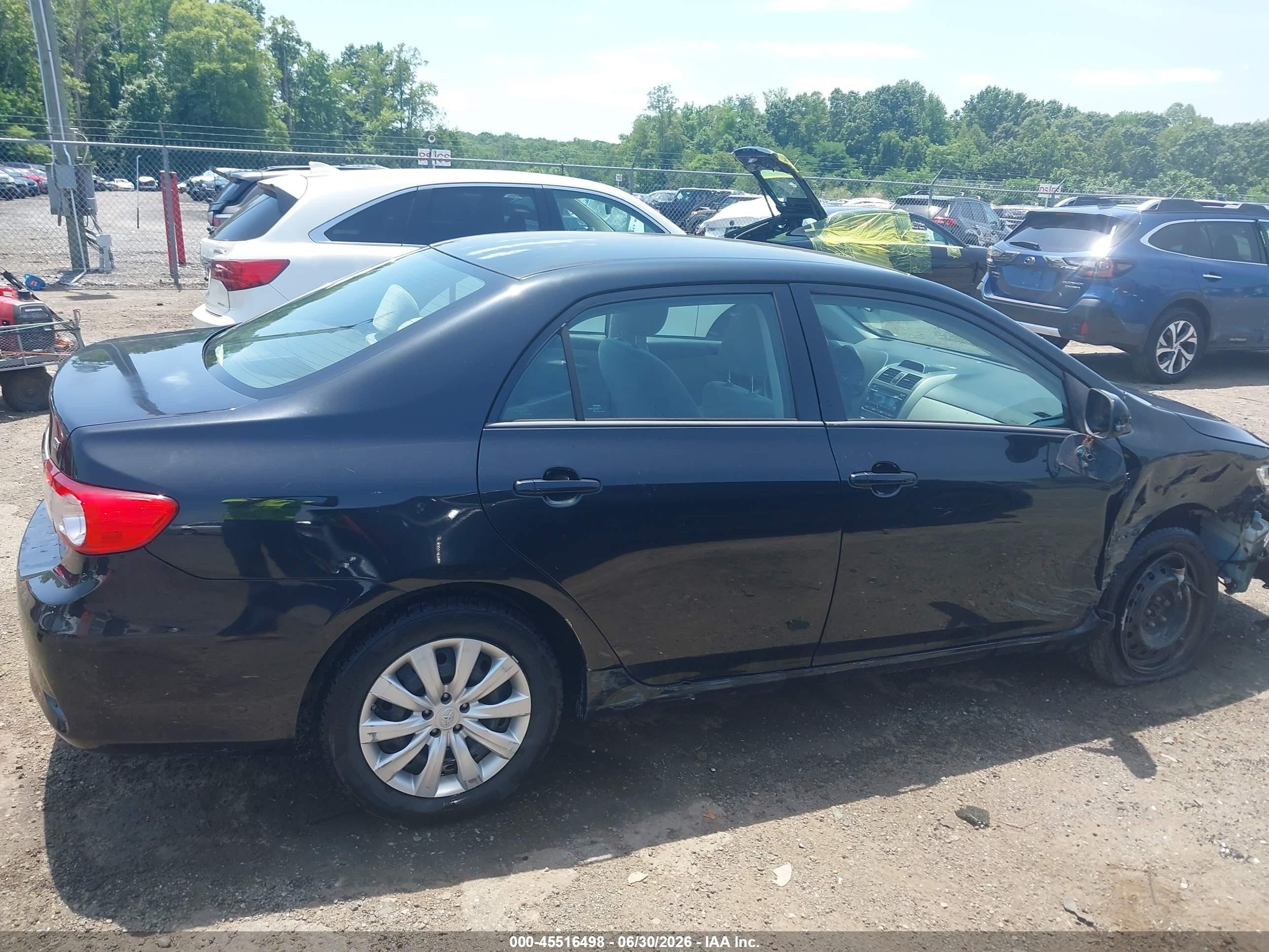 2012 Toyota Corolla Le Black vin: 2T1BU4EE0CC908905