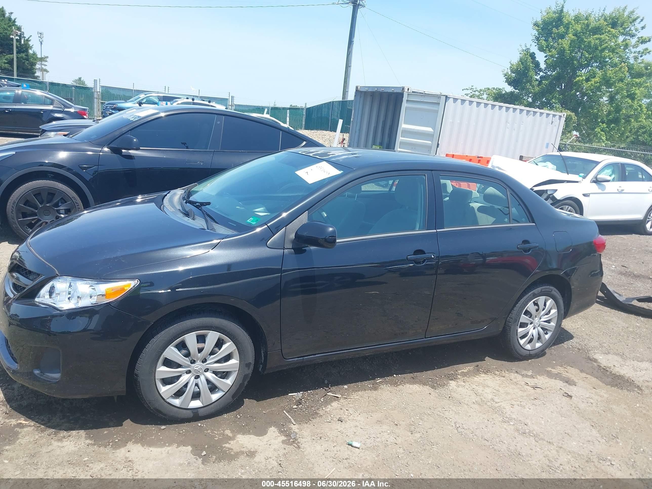 2012 Toyota Corolla Le Black vin: 2T1BU4EE0CC908905