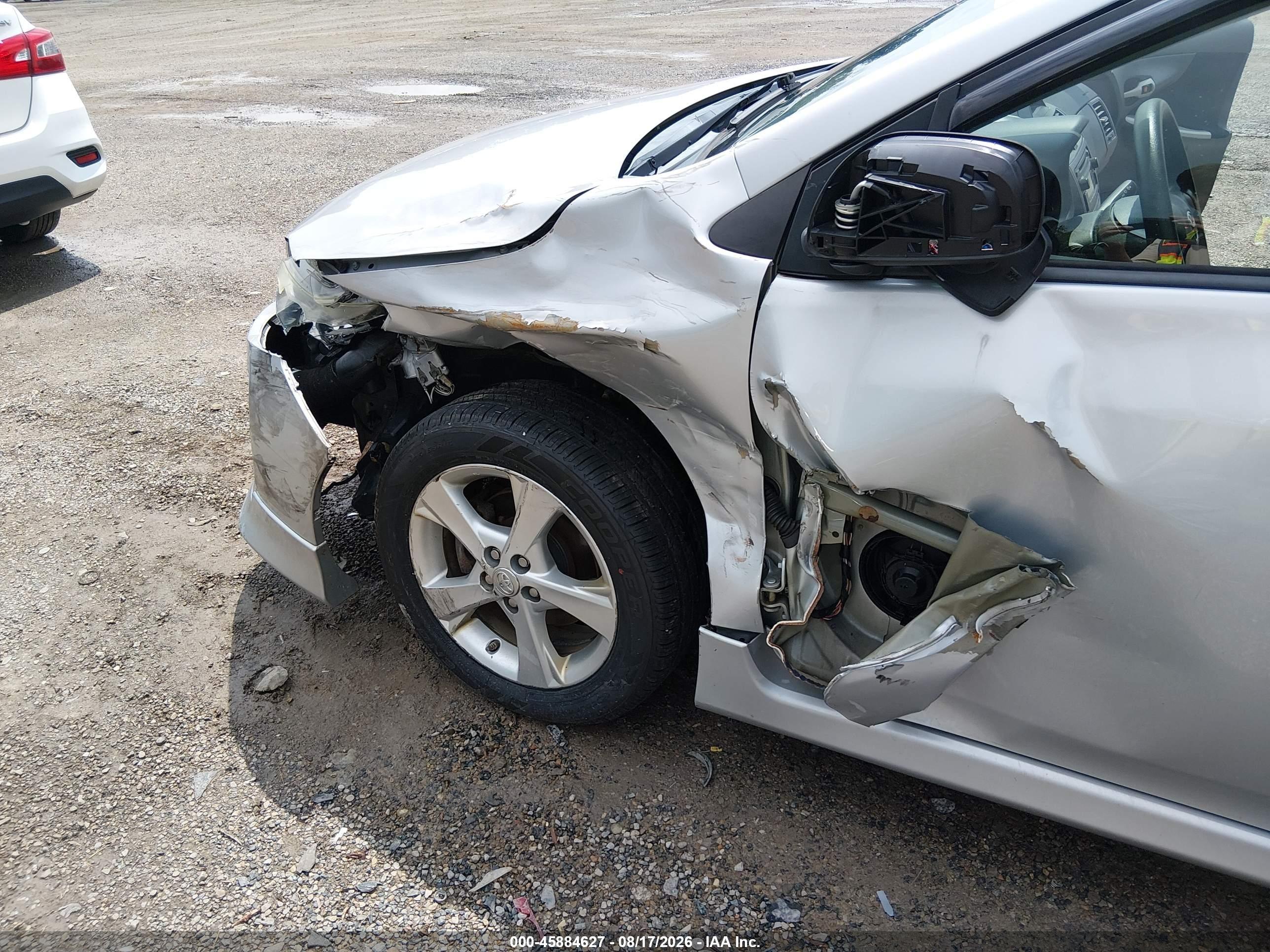 2012 Toyota Corolla S Серебряный vin: 2T1BU4EE0CC912226