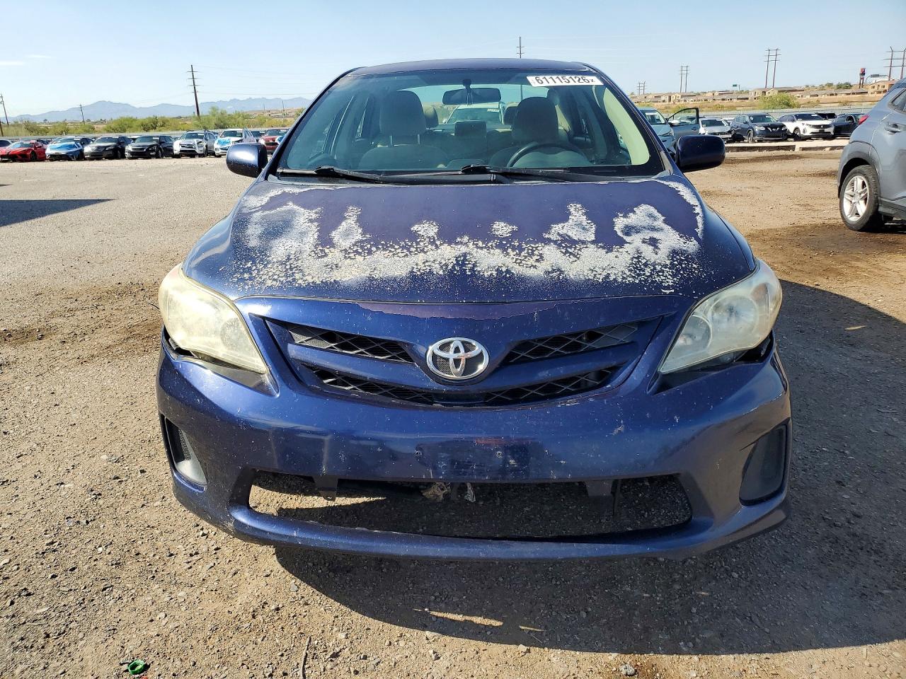 2012 Toyota Corolla Le Blue vin: 2T1BU4EE0CC914929