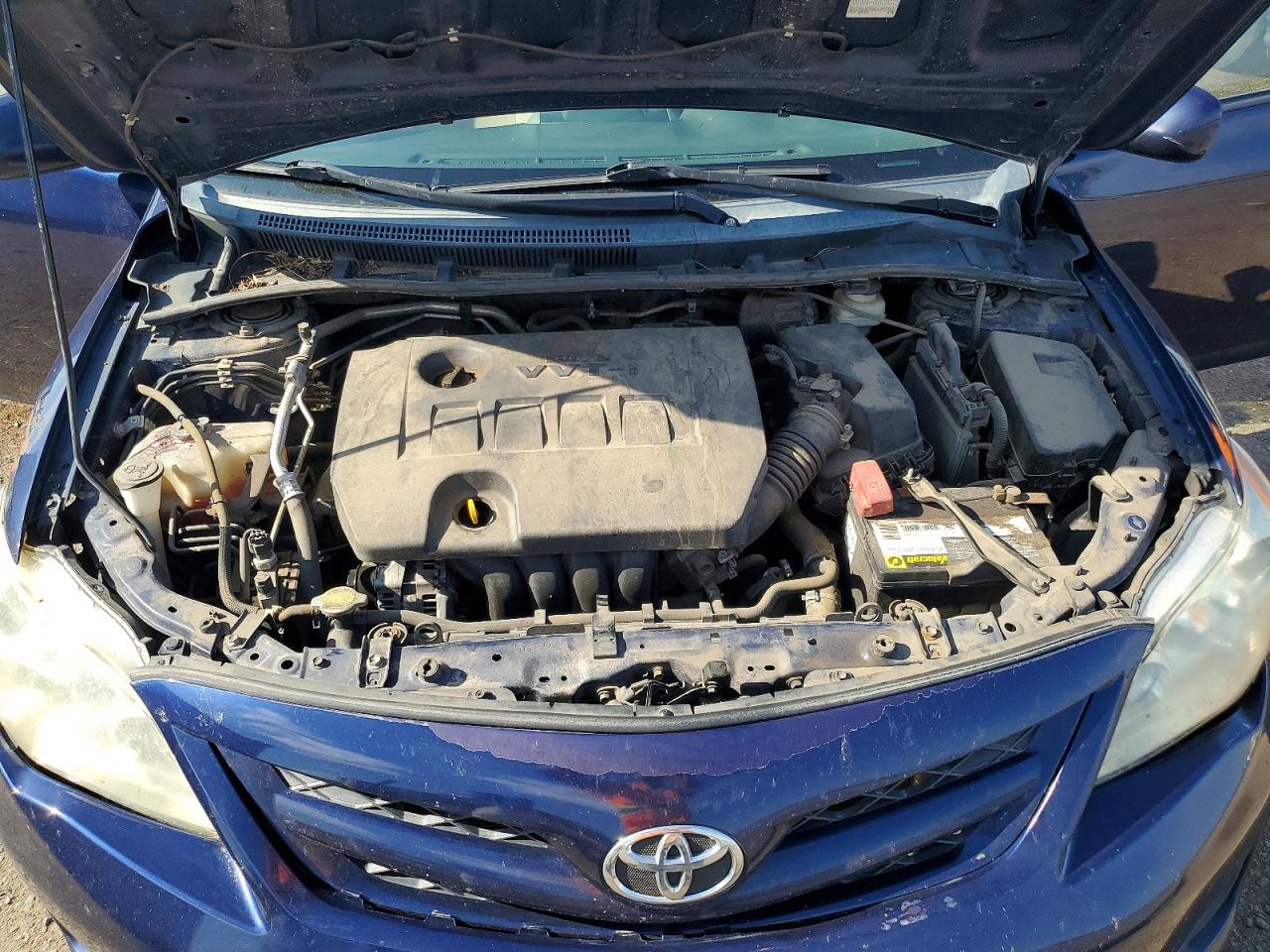 2012 Toyota Corolla Le Blue vin: 2T1BU4EE0CC914929