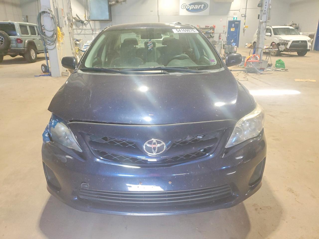 2012 Toyota Corolla L Синий vin: 2T1BU4EE0CC914980