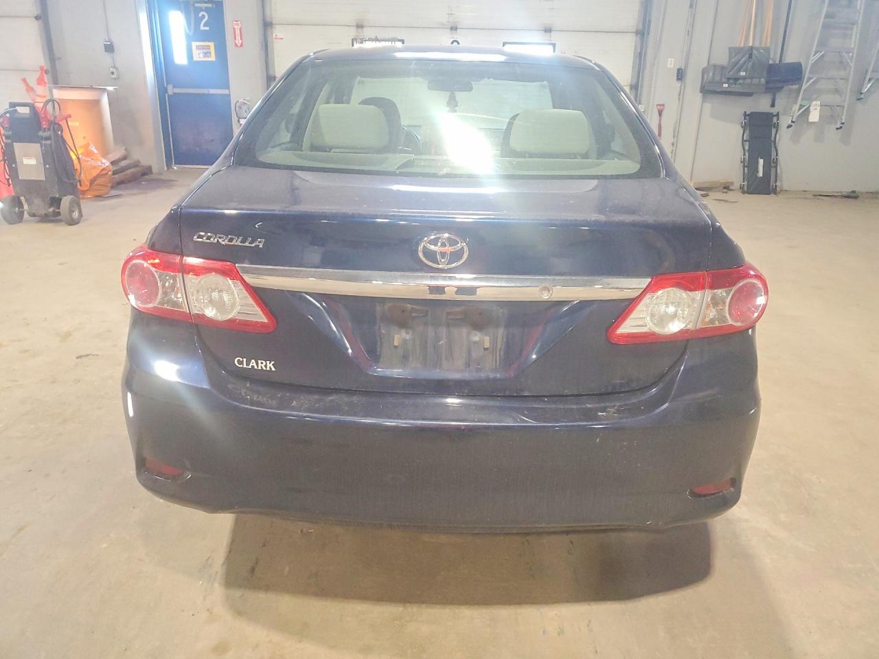 2012 Toyota Corolla L Синий vin: 2T1BU4EE0CC914980