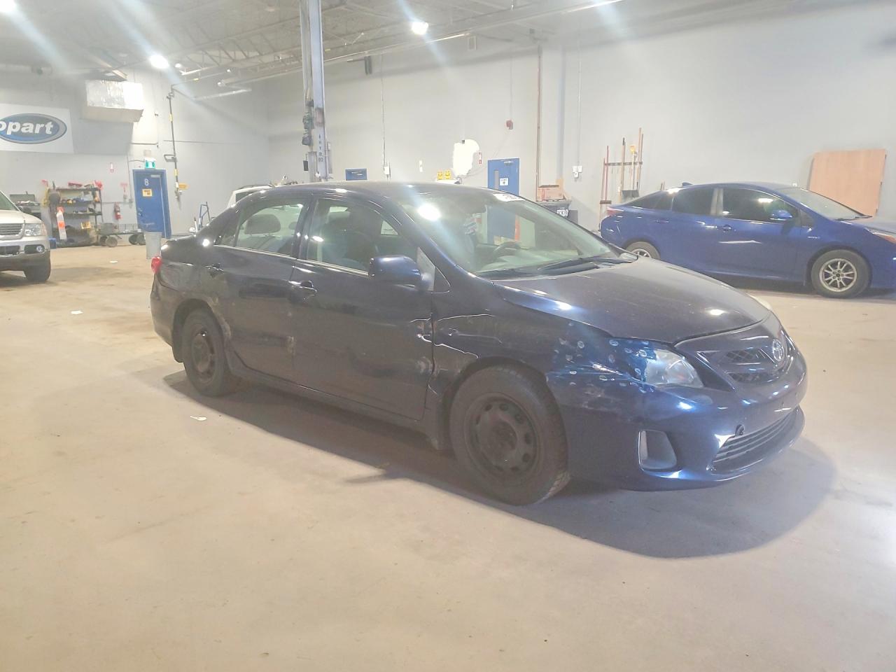 2012 Toyota Corolla L Синий vin: 2T1BU4EE0CC914980
