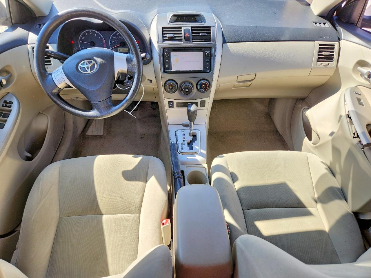 2013 Toyota Corolla Le Beige vin: 2T1BU4EE0DC027302