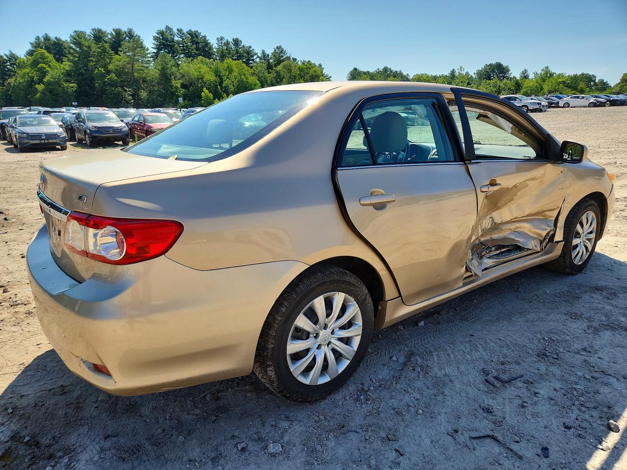 2013 Toyota Corolla Le Beige vin: 2T1BU4EE0DC027302