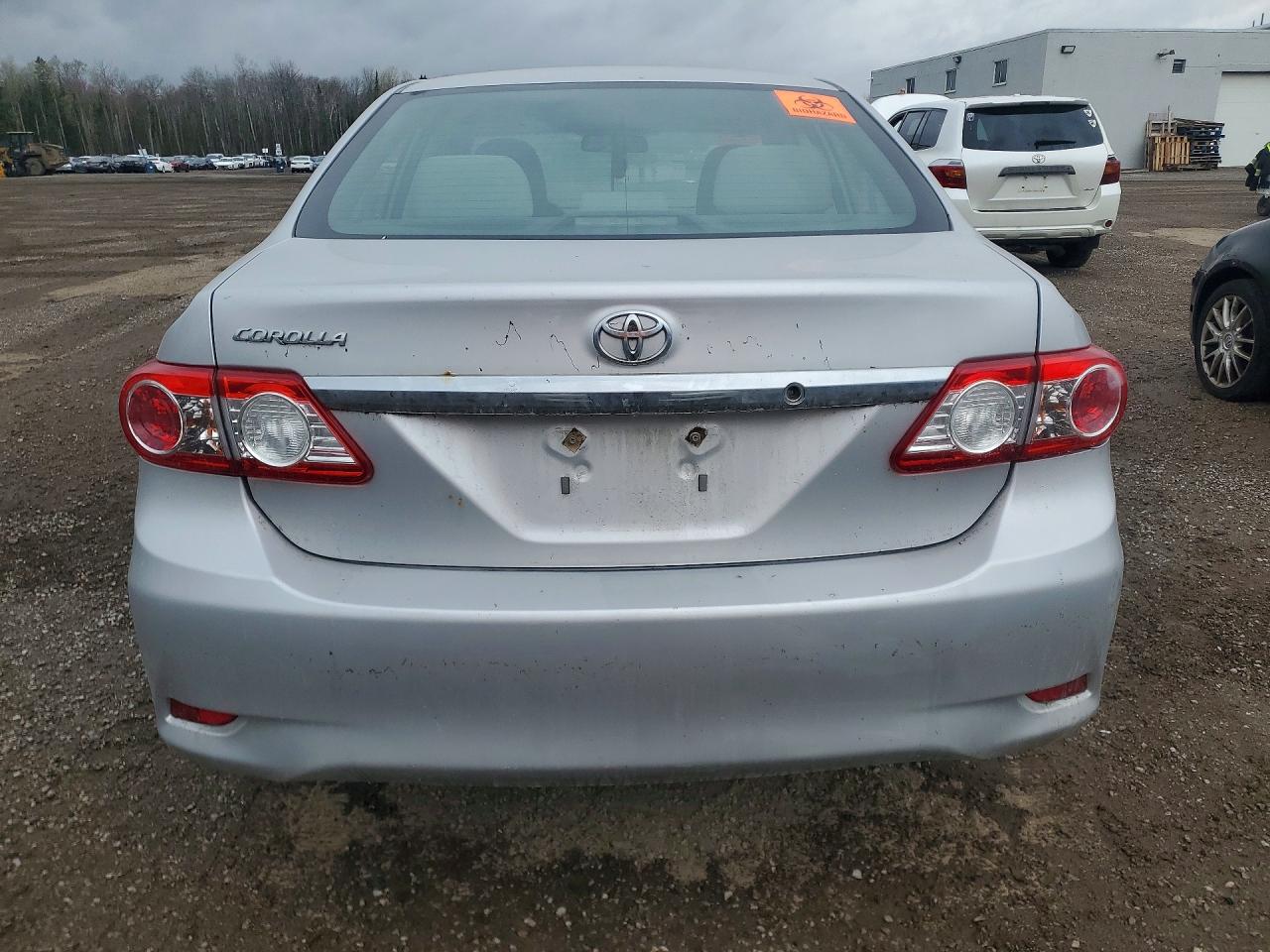 2013 Toyota Corolla L Silver vin: 2T1BU4EE0DC059134