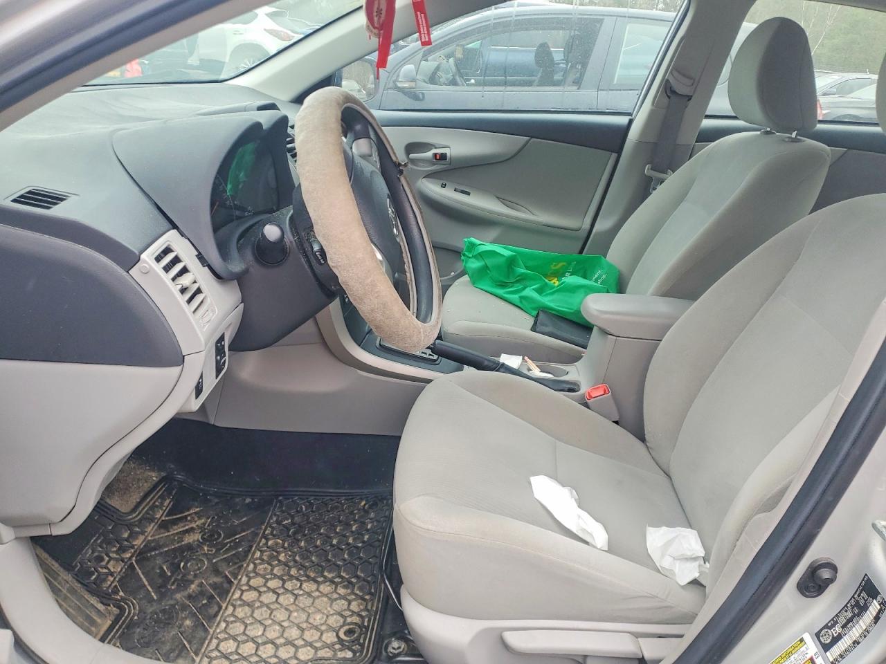 2013 Toyota Corolla L Silver vin: 2T1BU4EE0DC059134