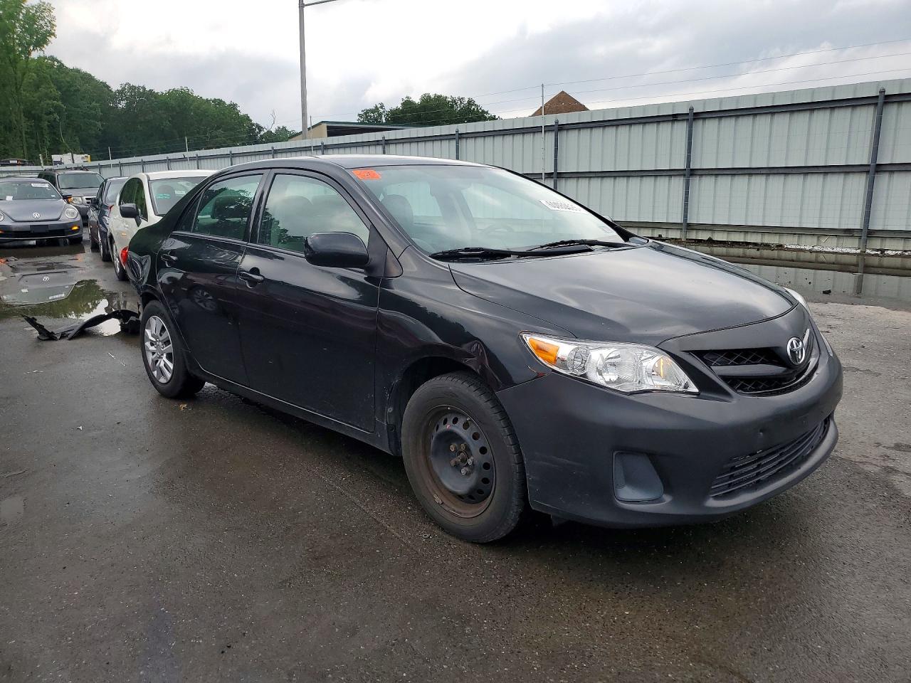 2013 Toyota Corolla L Черный vin: 2T1BU4EE0DC067671