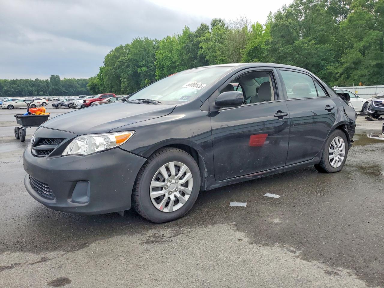 2013 Toyota Corolla L Черный vin: 2T1BU4EE0DC067671