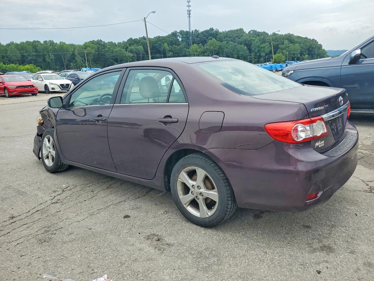 2013 Toyota Corolla Le Special Edition Purple vin: 2T1BU4EE0DC077584