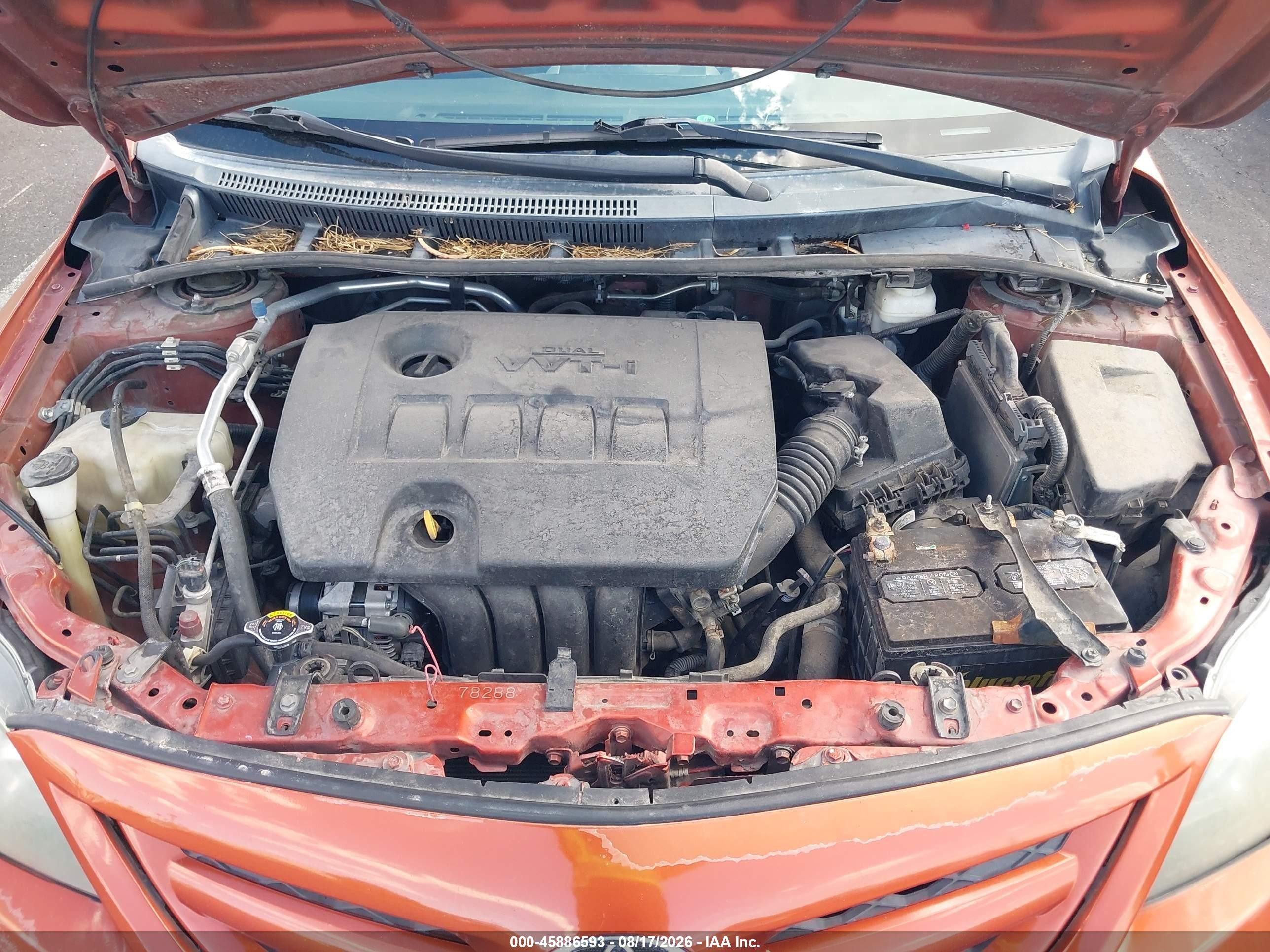 2013 Toyota Corolla S Special Edition Orange vin: 2T1BU4EE0DC085149