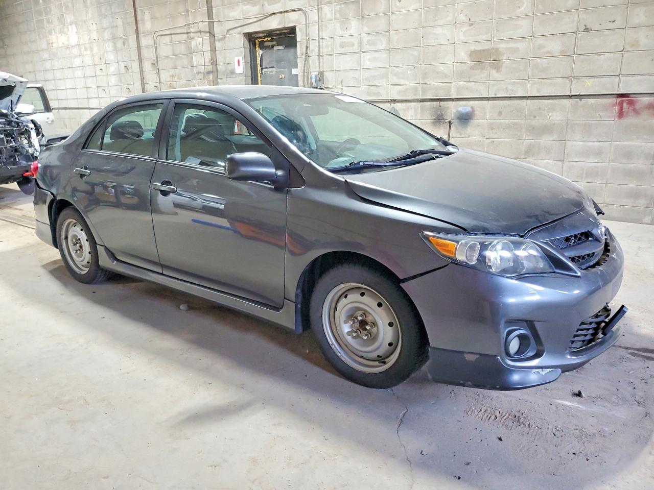 2013 Toyota Corolla S Gray vin: 2T1BU4EE0DC086771