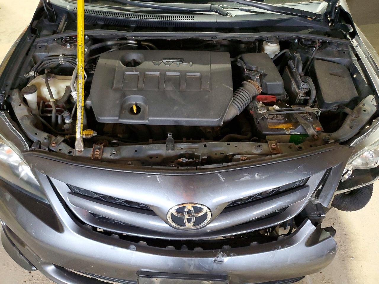 2013 Toyota Corolla S Gray vin: 2T1BU4EE0DC086771