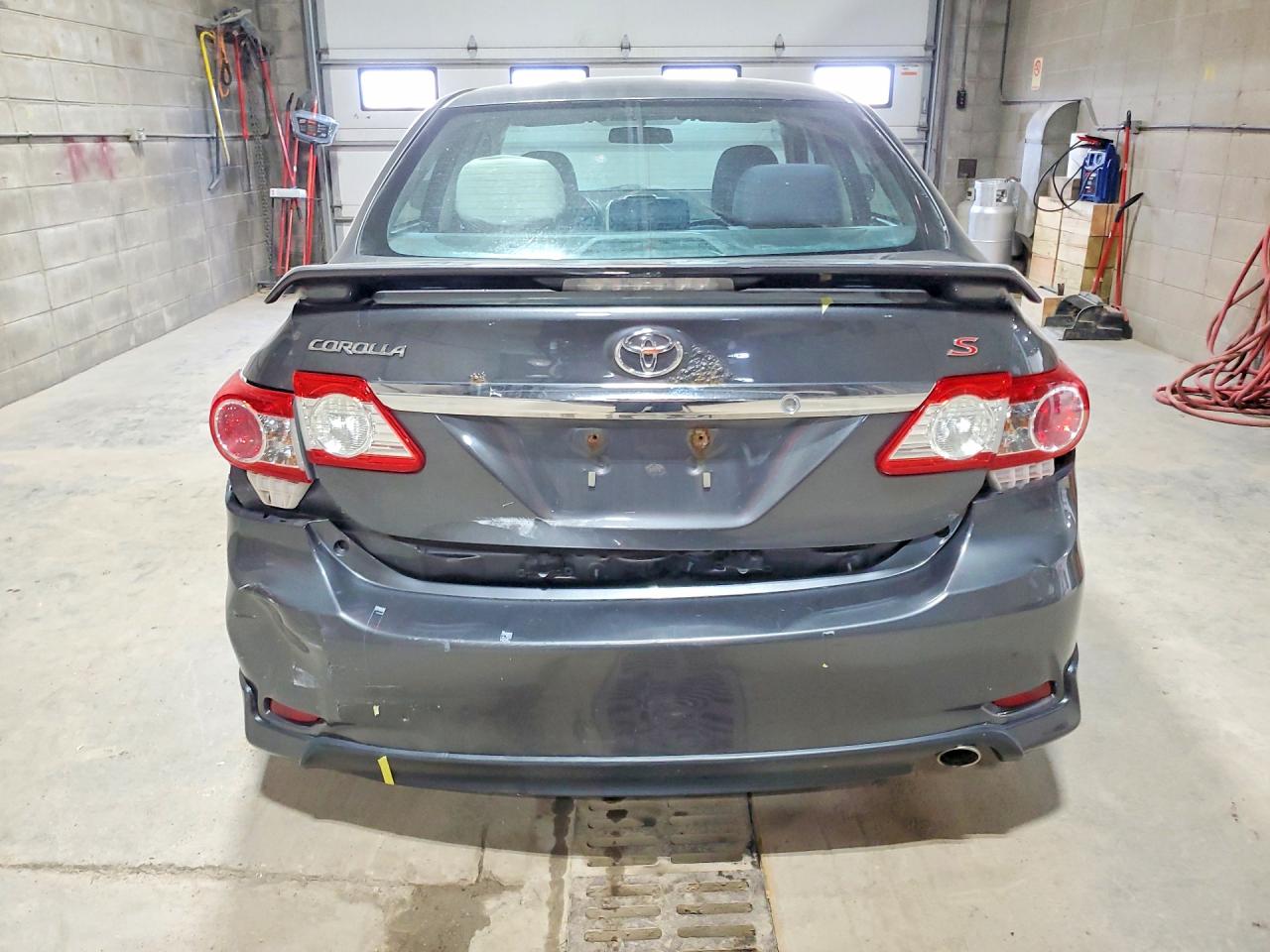 2013 Toyota Corolla S Gray vin: 2T1BU4EE0DC086771