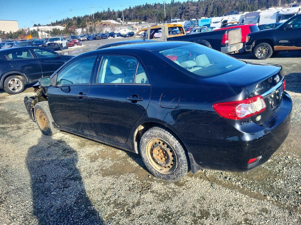 2013 Toyota Corolla L Черный vin: 2T1BU4EE0DC120854