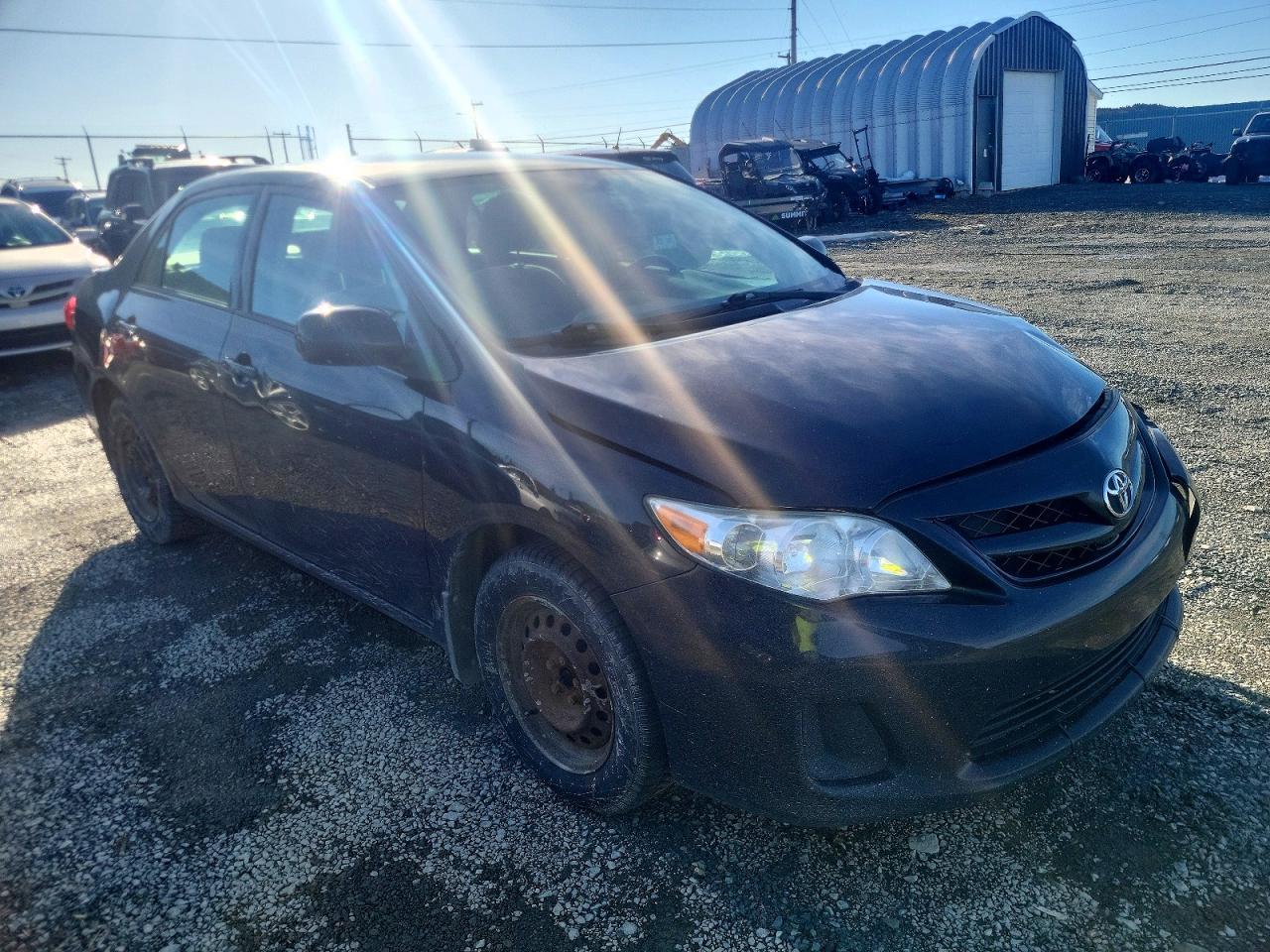 2013 Toyota Corolla L Черный vin: 2T1BU4EE0DC120854