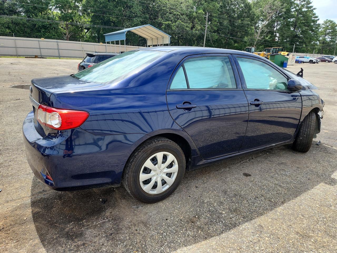 2013 Toyota Corolla L Blue vin: 2T1BU4EE0DC125617