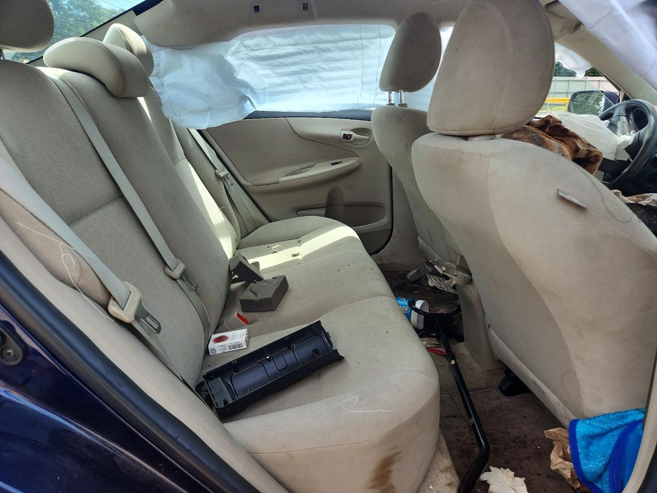 2013 Toyota Corolla L Blue vin: 2T1BU4EE0DC125617