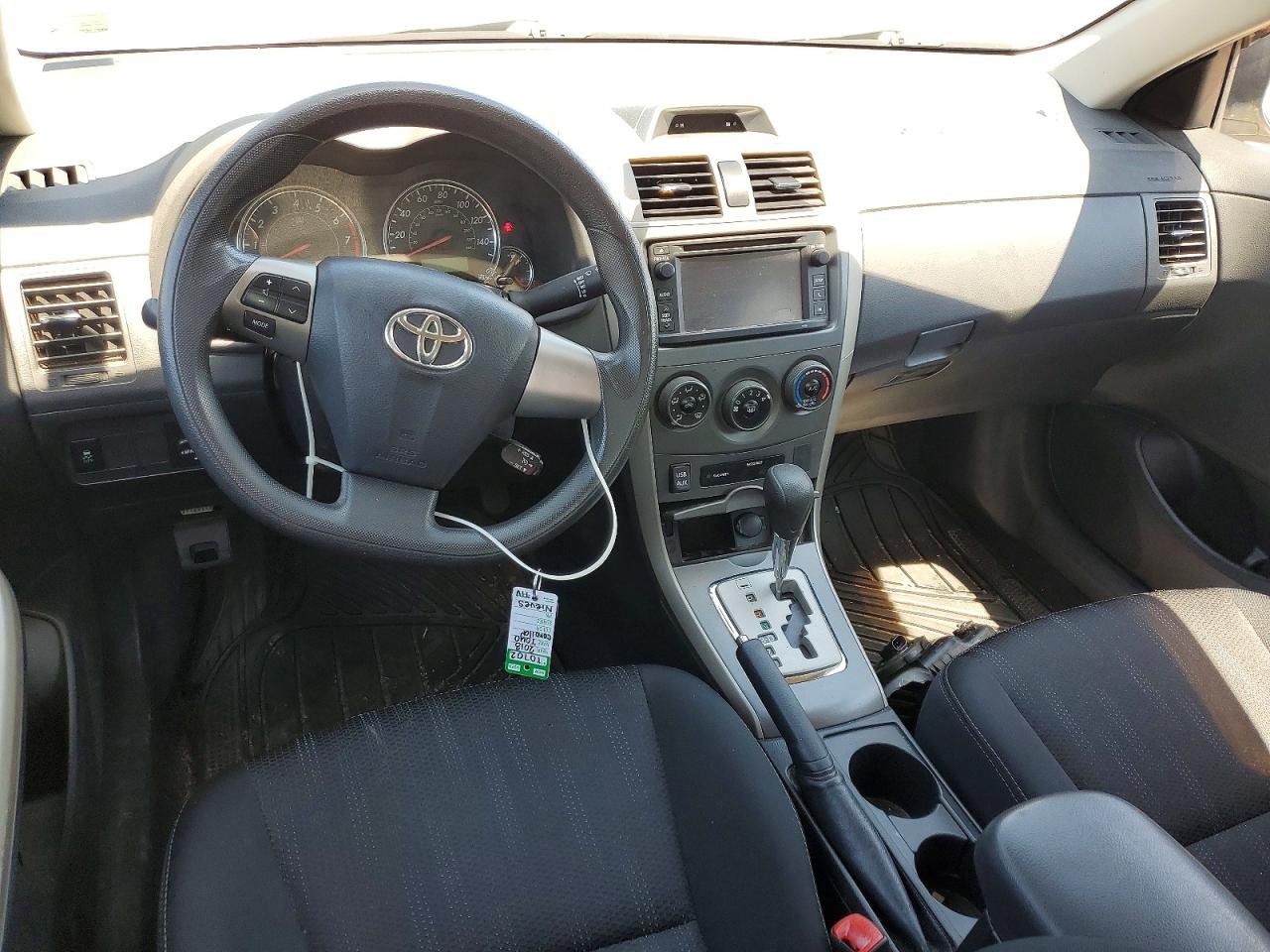 2013 Toyota Corolla S Silver vin: 2T1BU4EE0DC920988