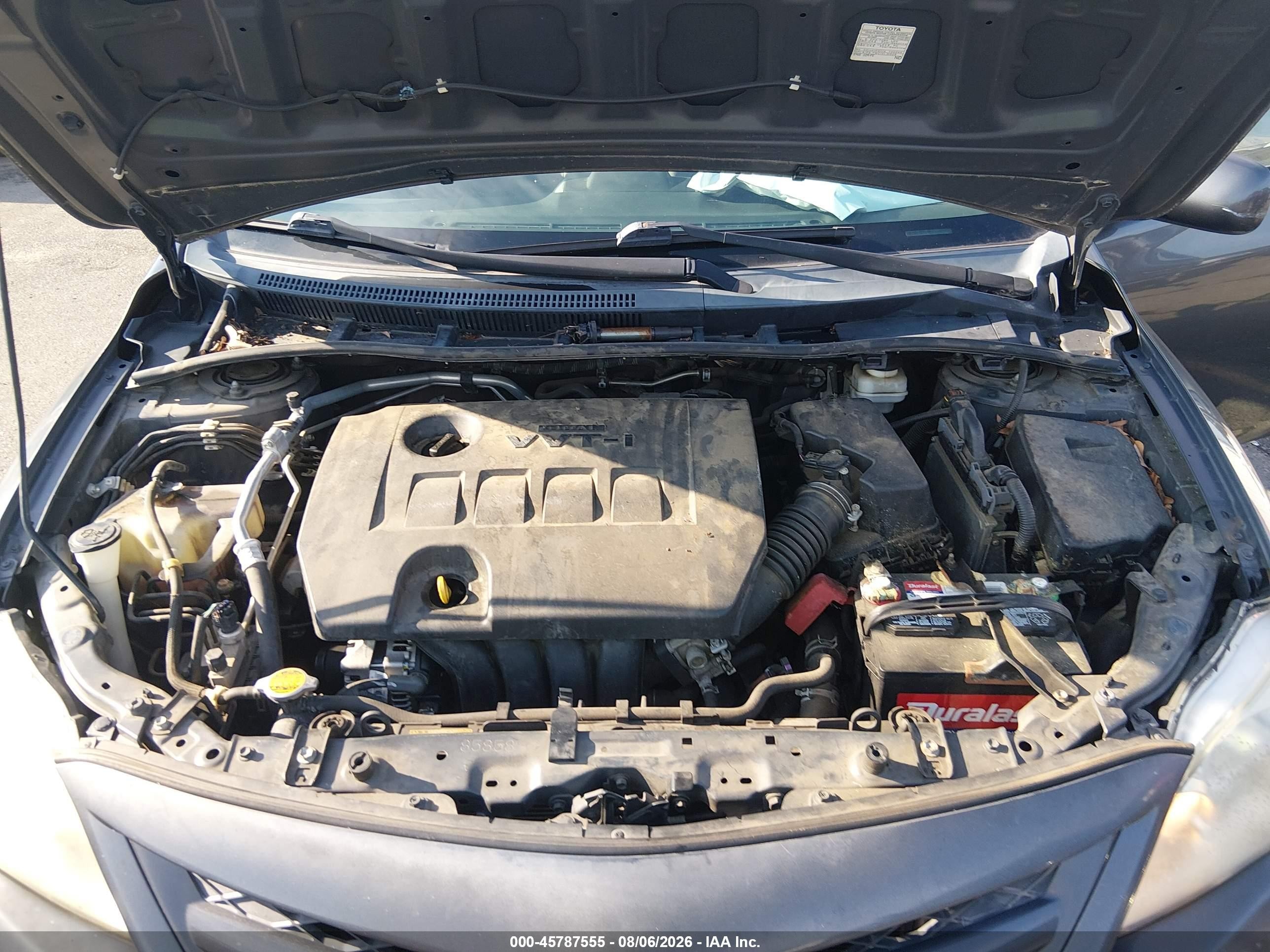 2013 Toyota Corolla L Gray vin: 2T1BU4EE0DC944062