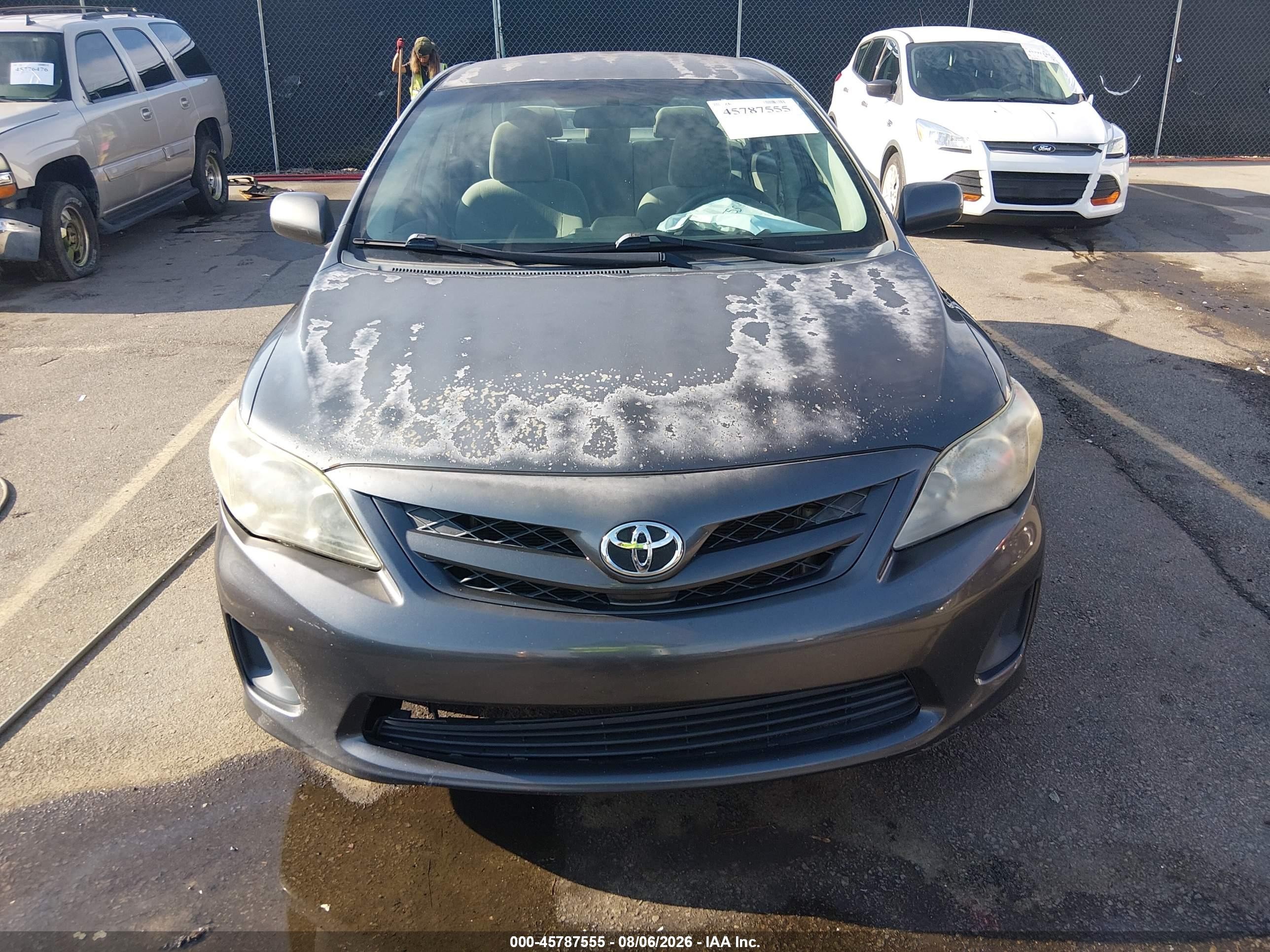 2013 Toyota Corolla L Gray vin: 2T1BU4EE0DC944062
