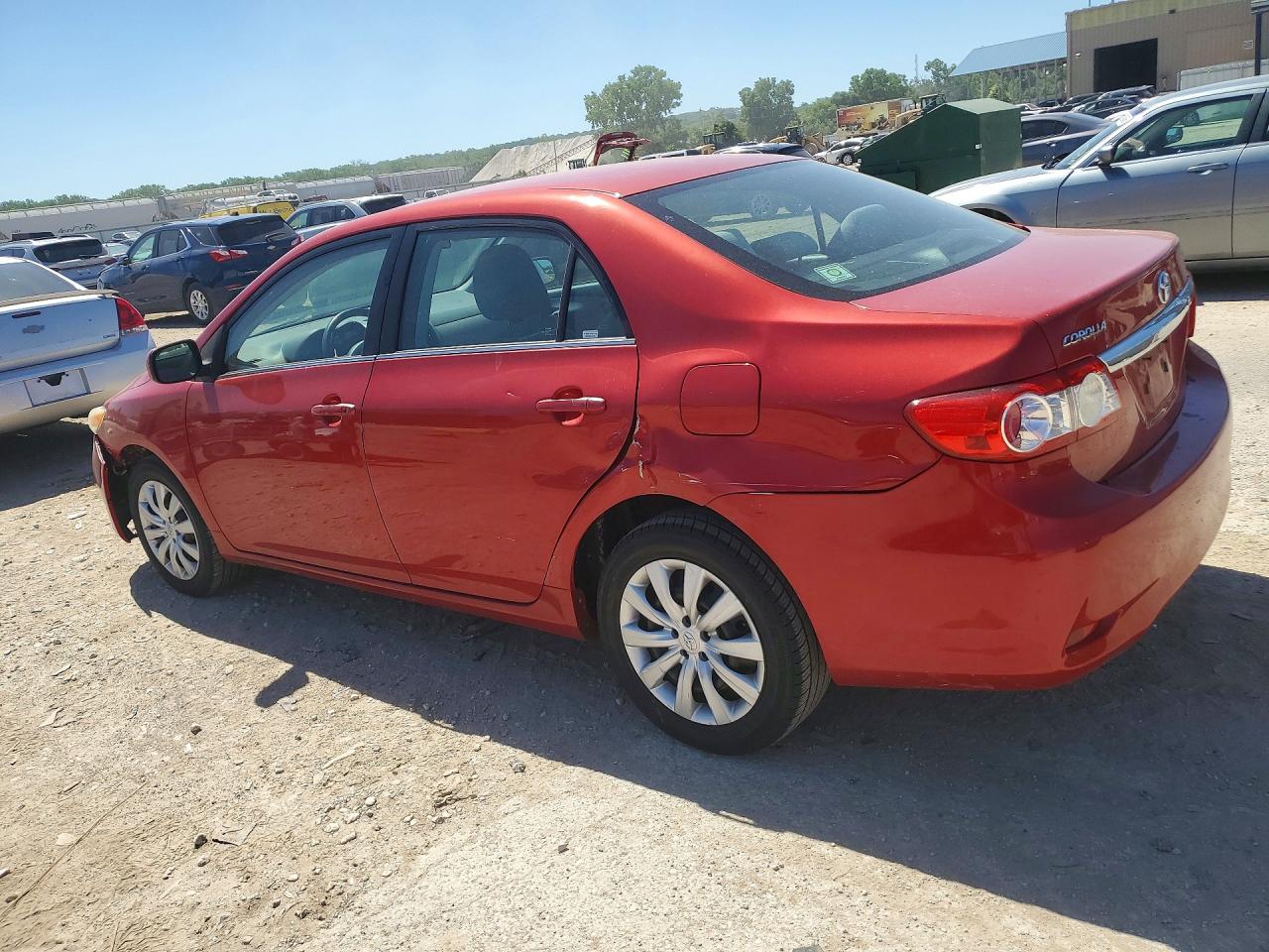 2013 Toyota Corolla Le Red vin: 2T1BU4EE0DC955000
