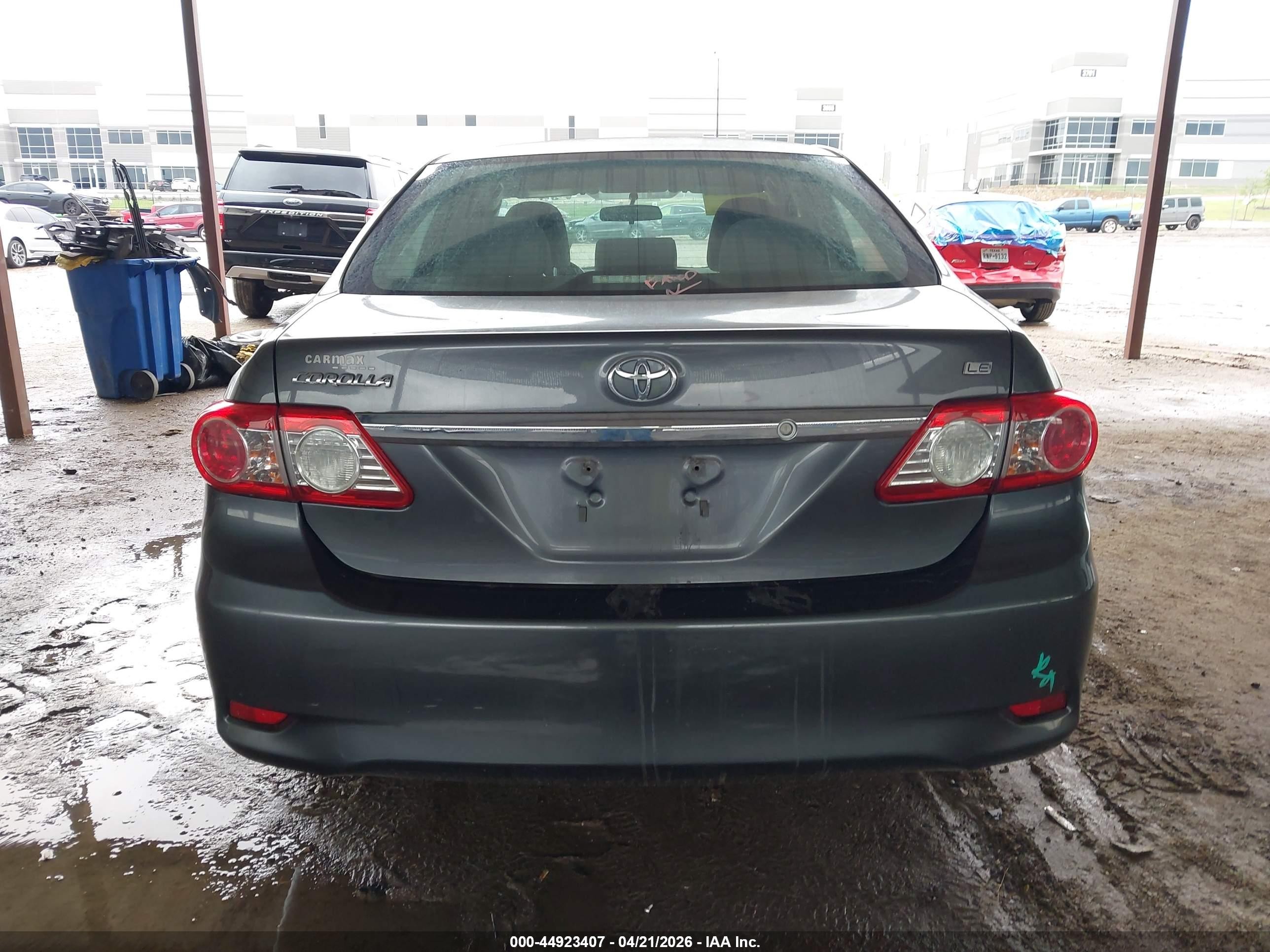 2013 Toyota Corolla Le Gray vin: 2T1BU4EE0DC964800