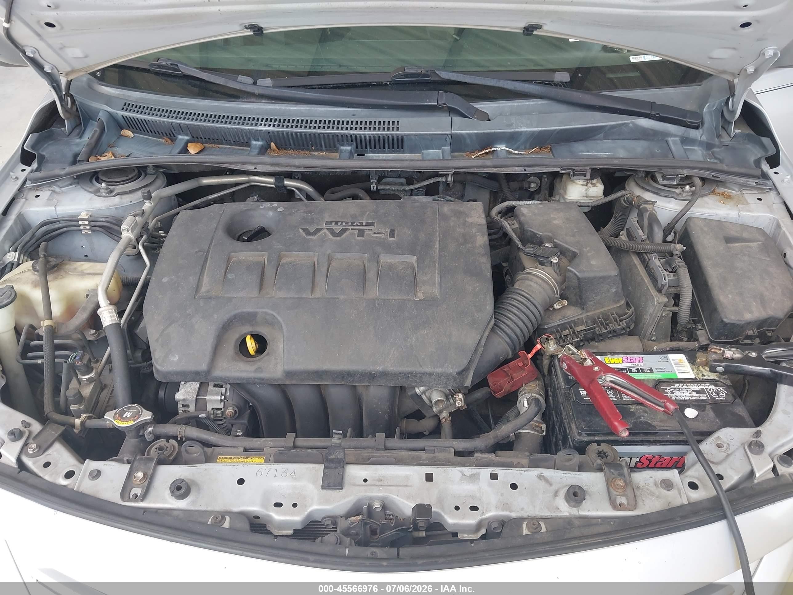 2013 Toyota Corolla Le Silver vin: 2T1BU4EE0DC974839
