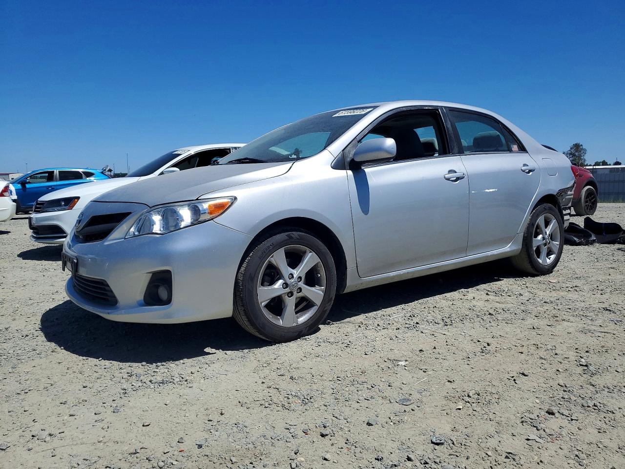 2013 Toyota Corolla Le Silver vin: 2T1BU4EE0DC980382
