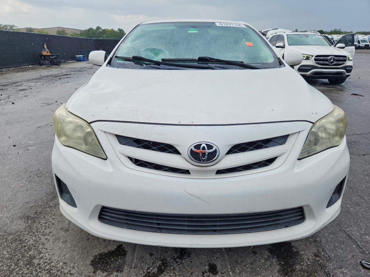 2013 Toyota Corolla L White vin: 2T1BU4EE0DC986053