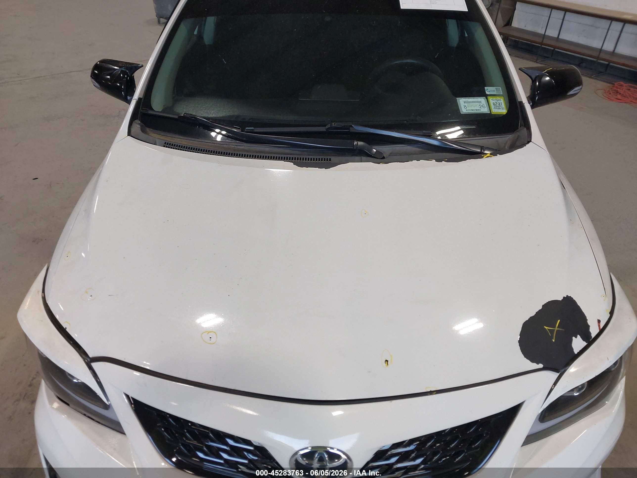2013 Toyota Corolla S Белый vin: 2T1BU4EE0DC987977