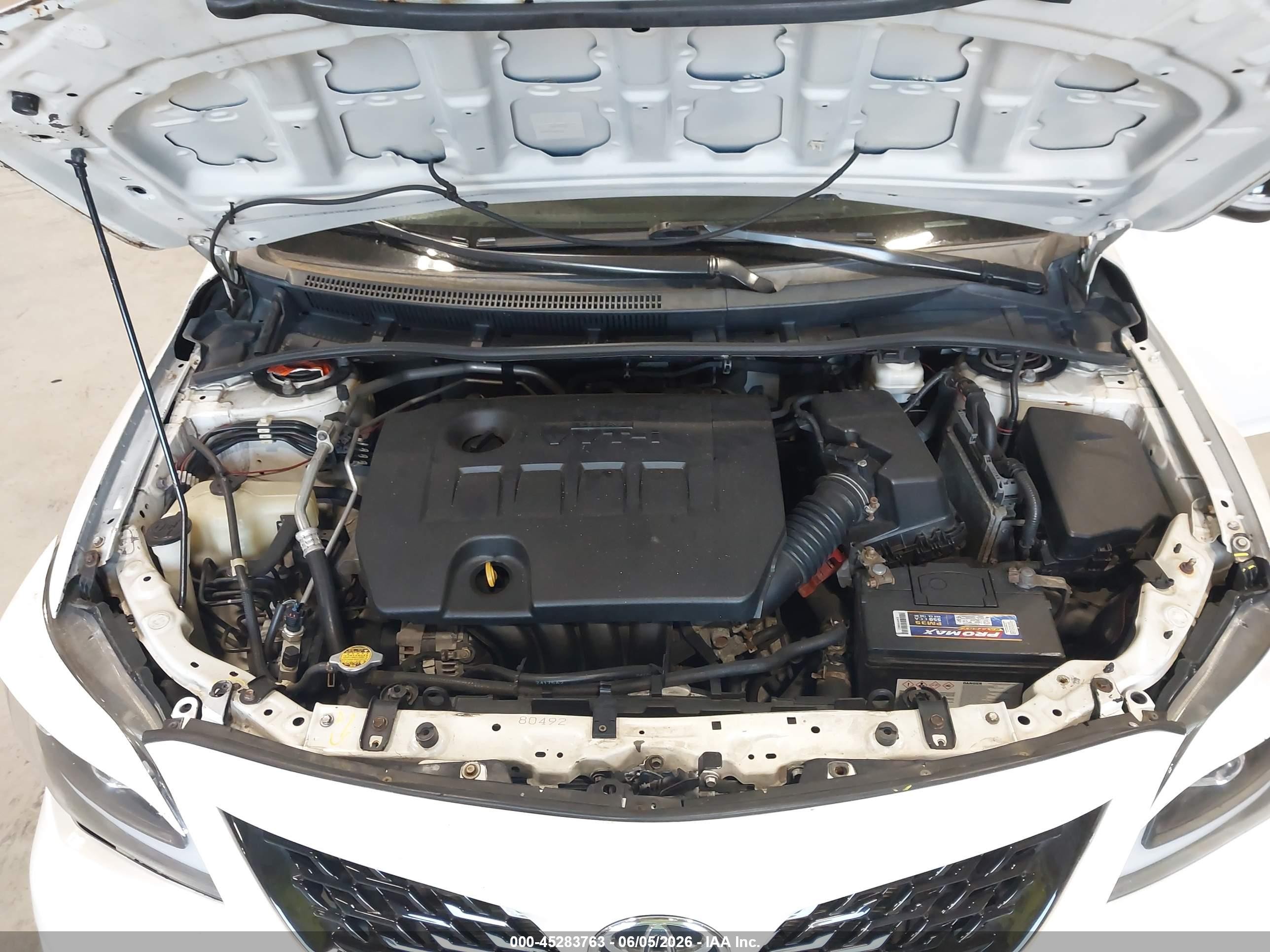 2013 Toyota Corolla S Белый vin: 2T1BU4EE0DC987977