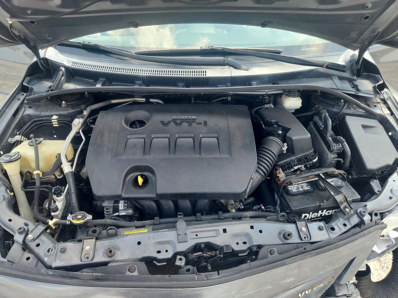 2013 Toyota Corolla S Серый vin: 2T1BU4EE0DC991737