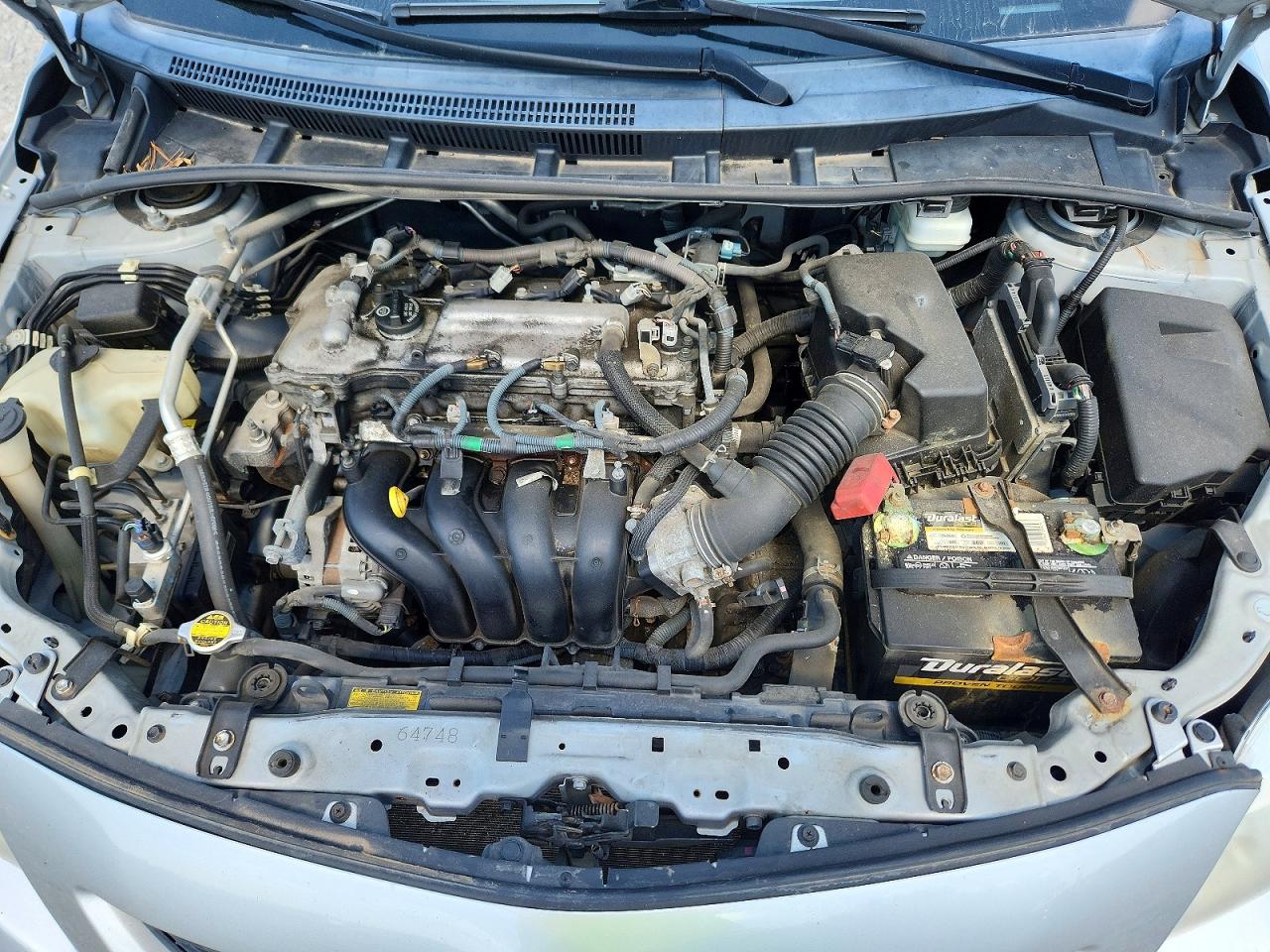 2010 Toyota Corolla Le Silver vin: 2T1BU4EE1AC203639