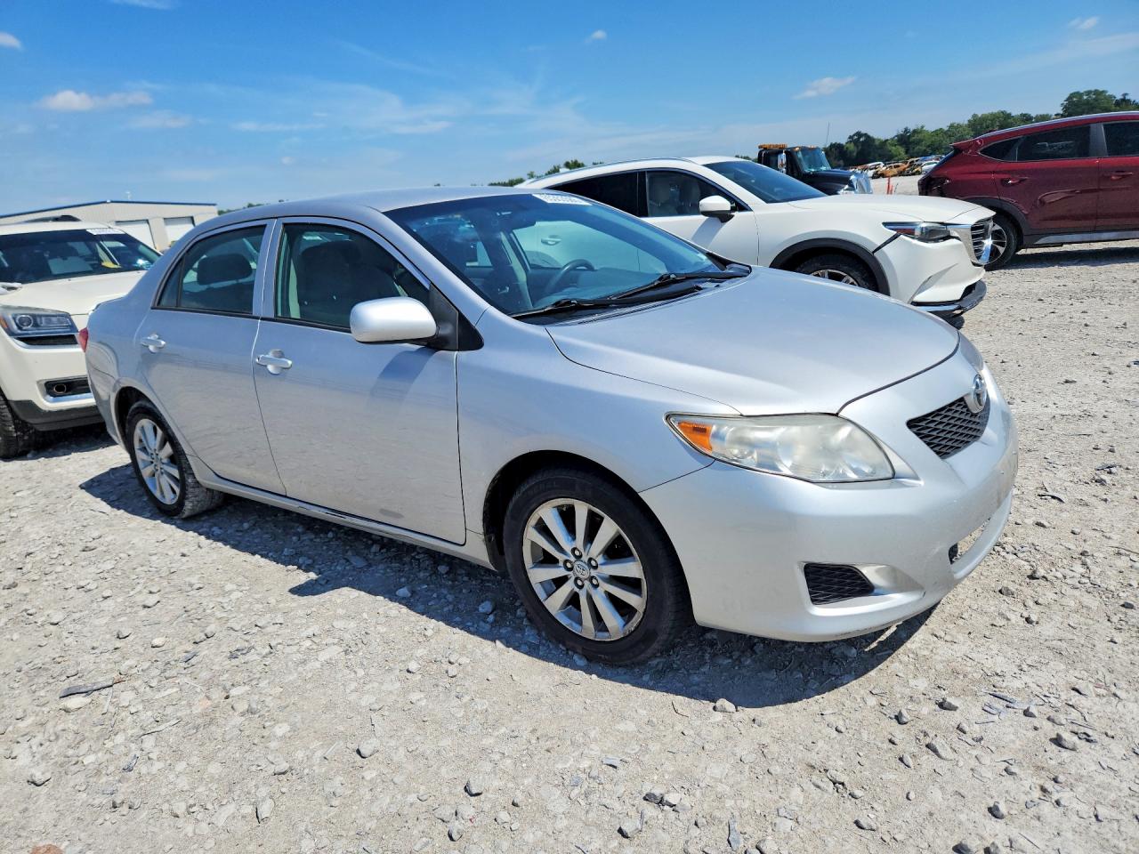 2010 Toyota Corolla Le Silver vin: 2T1BU4EE1AC203639