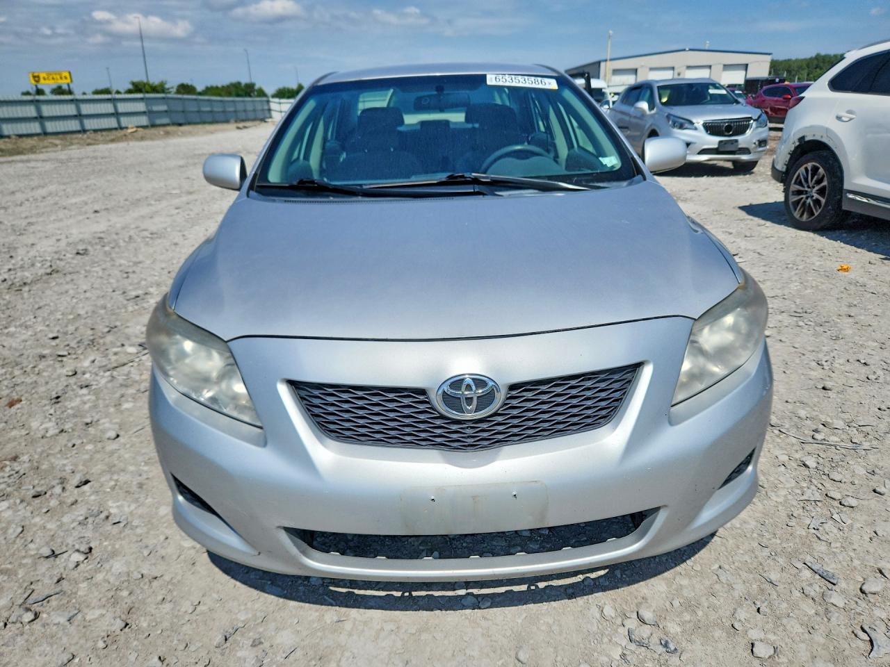 2010 Toyota Corolla Le Silver vin: 2T1BU4EE1AC203639