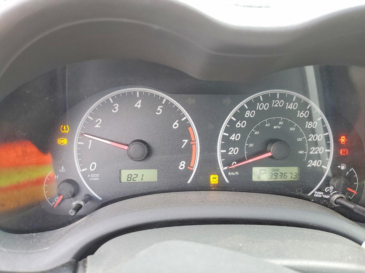 2010 Toyota Corolla Base Black vin: 2T1BU4EE1AC216018