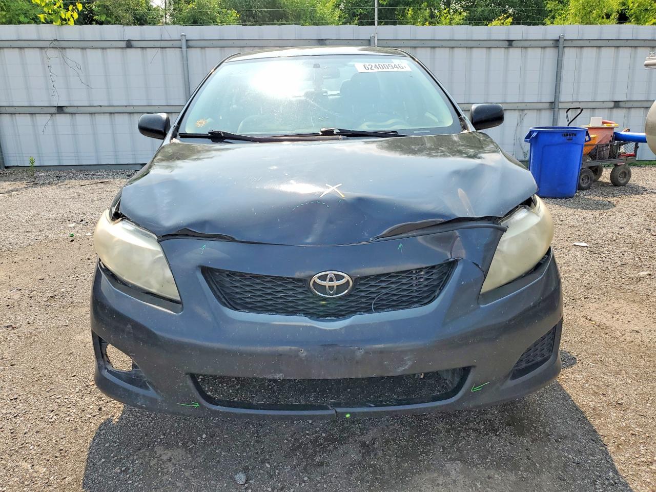 2010 Toyota Corolla Base Black vin: 2T1BU4EE1AC224474