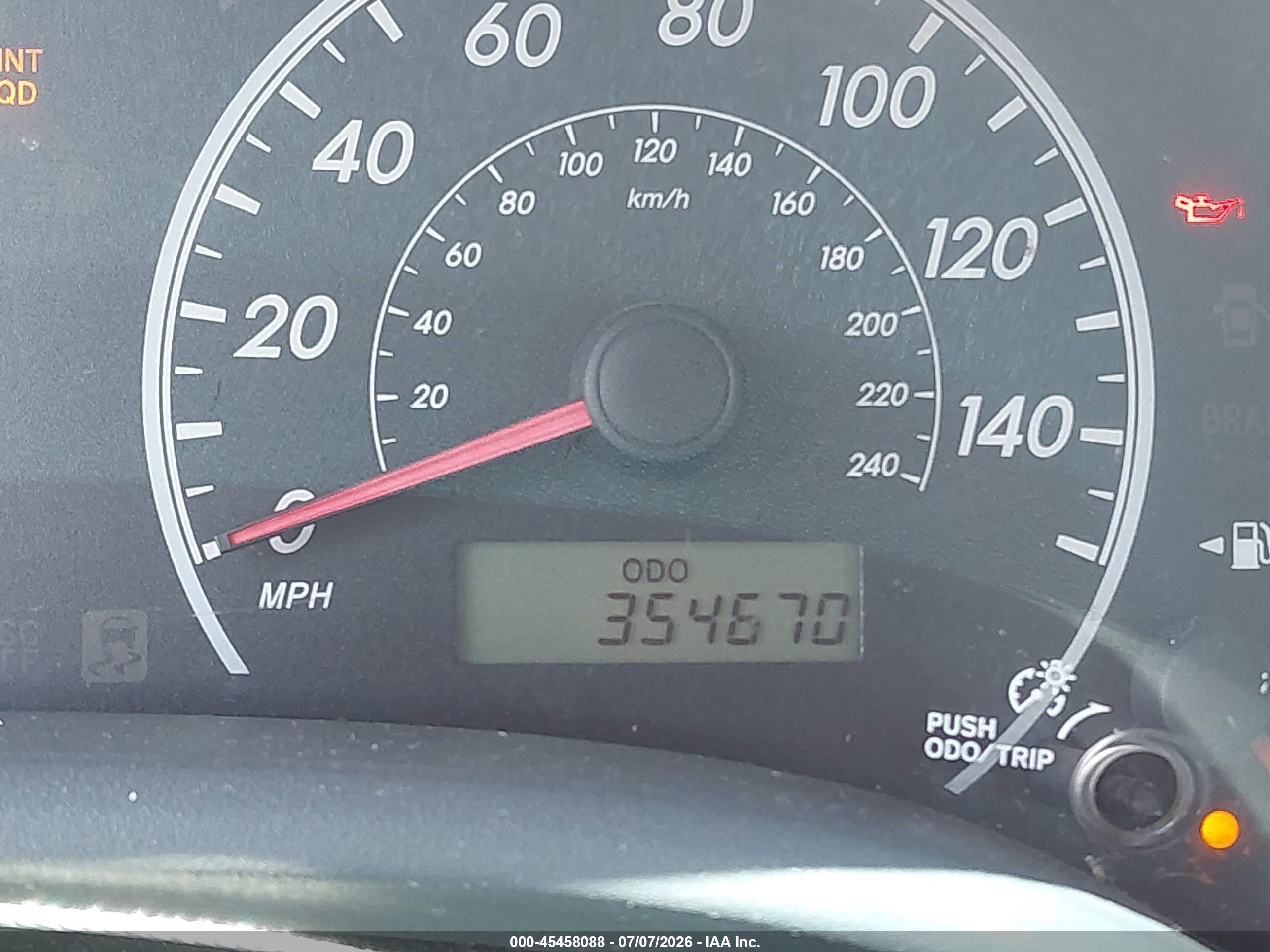 2010 Toyota Corolla Le Red vin: 2T1BU4EE1AC251612