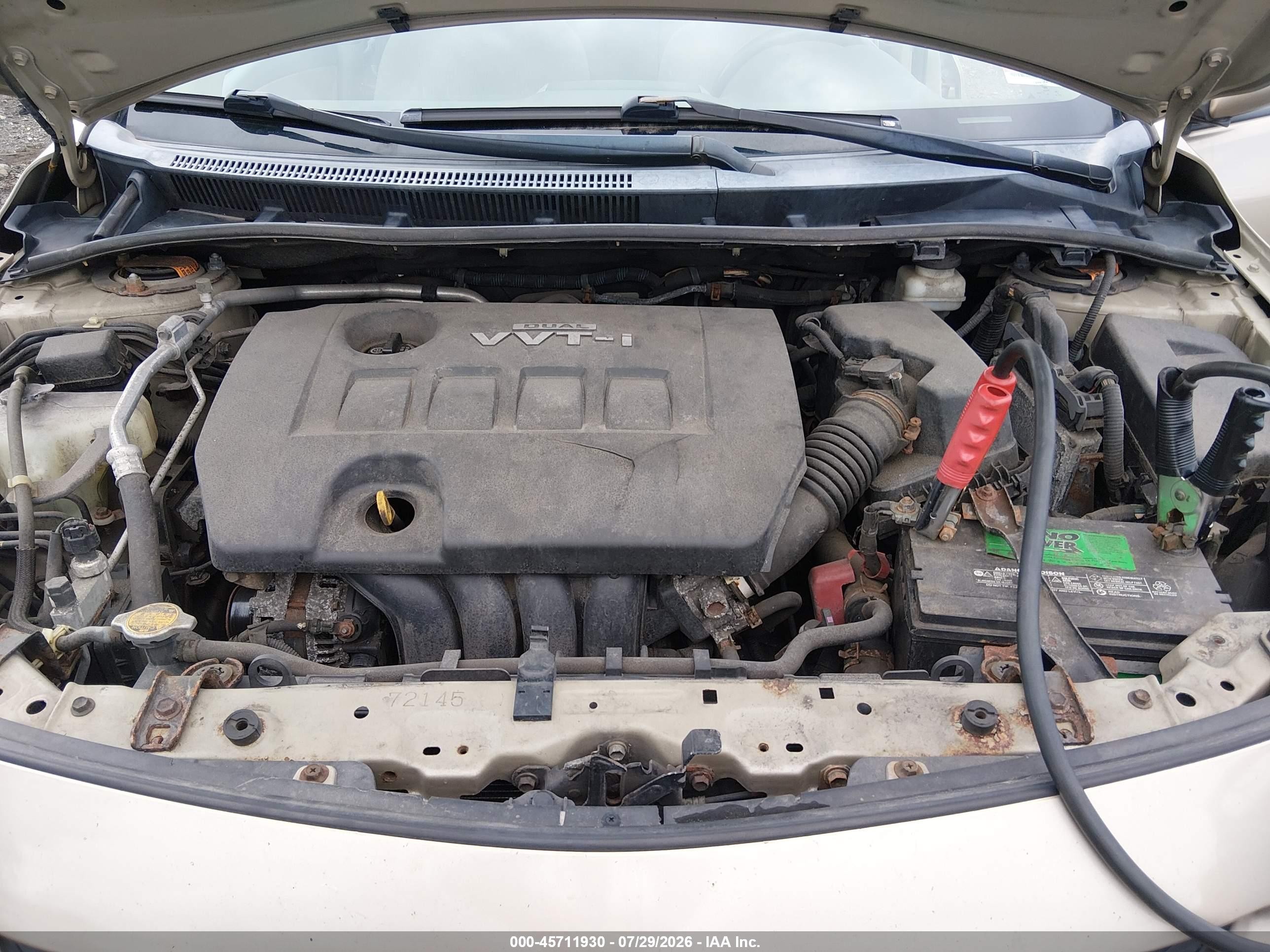 2010 Toyota Corolla Le Бежевый vin: 2T1BU4EE1AC254882